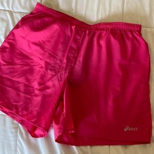 Pink Asics Shorts